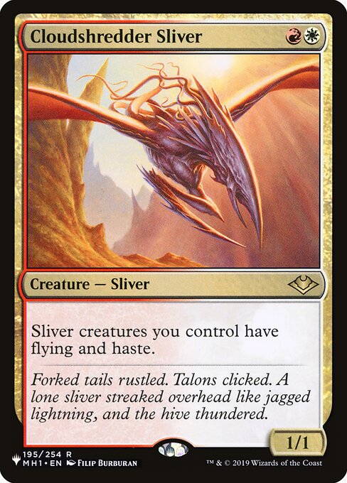 Cloudshredder Sliver (MH1-195) [The List]