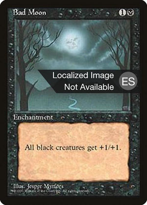 Bad Moon (120) [Fourth Edition Foreign Black Border]
