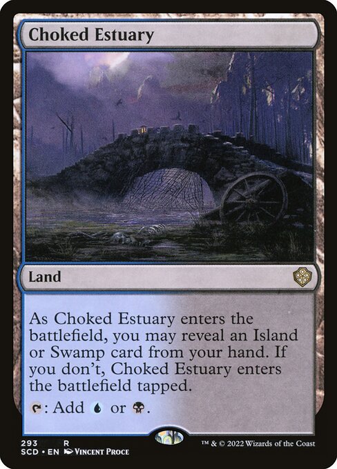 Choked Estuary (293) [Starter Commander Decks]