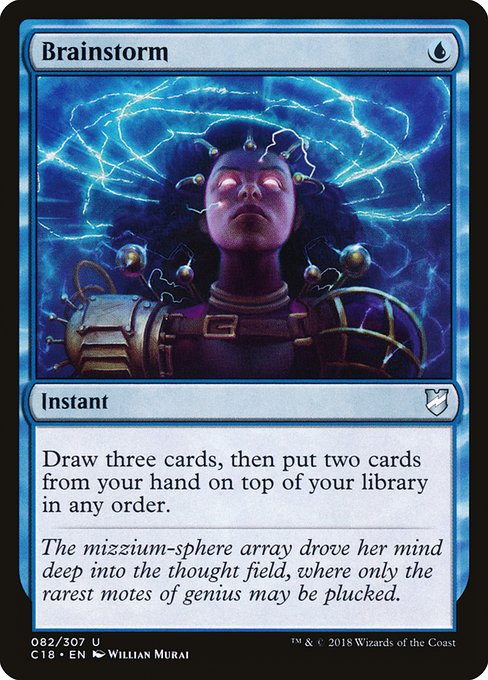 Brainstorm (82) [Commander 2018]