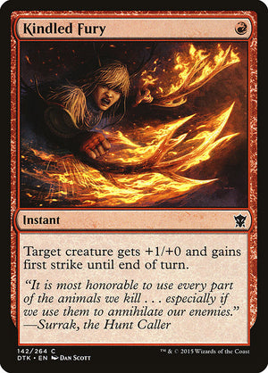 Kindled Fury (142) [Dragons of Tarkir]