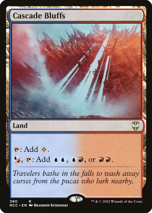 Cascade Bluffs (390) [New Capenna Commander]