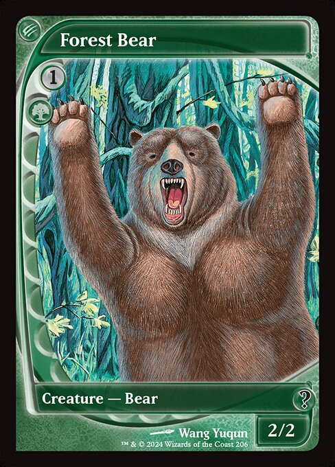 Forest Bear (206) [Mystery Booster 2]