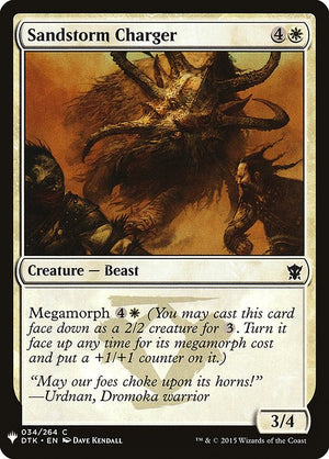 Sandstorm Charger (DTK-34) [The List]
