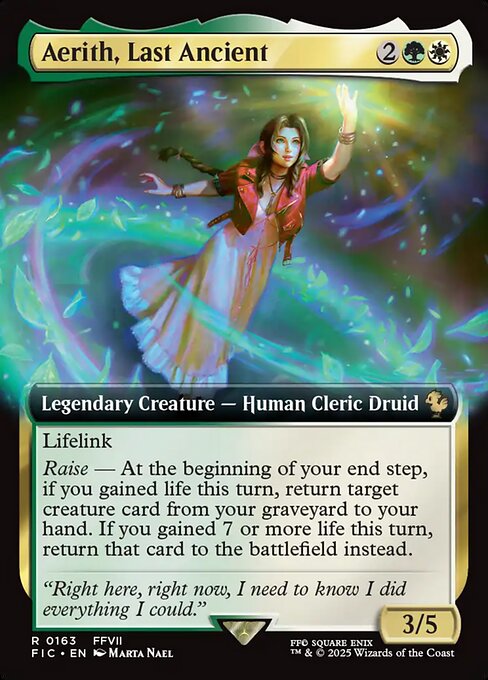 Aerith, Last Ancient (163) [Final Fantasy Commander]