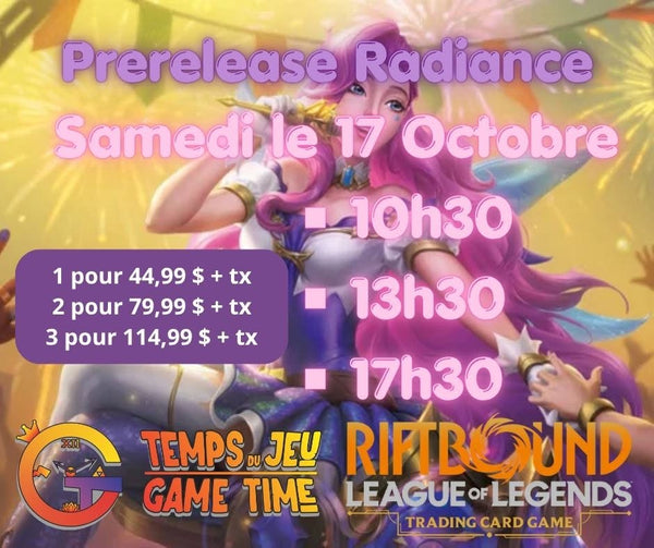 Prerelease Radiance