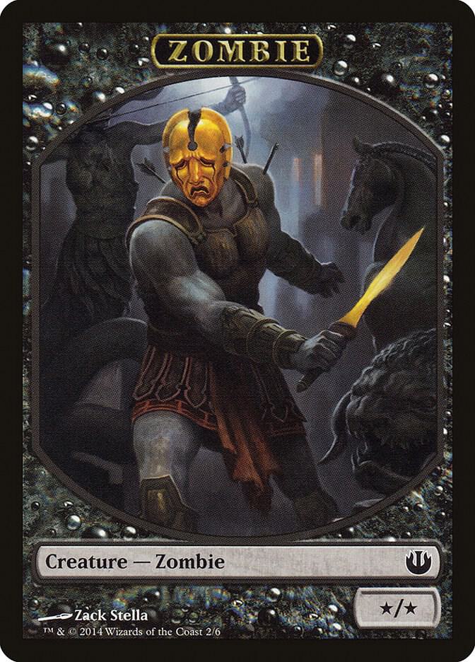Zombie Token (2) [Journey into Nyx]