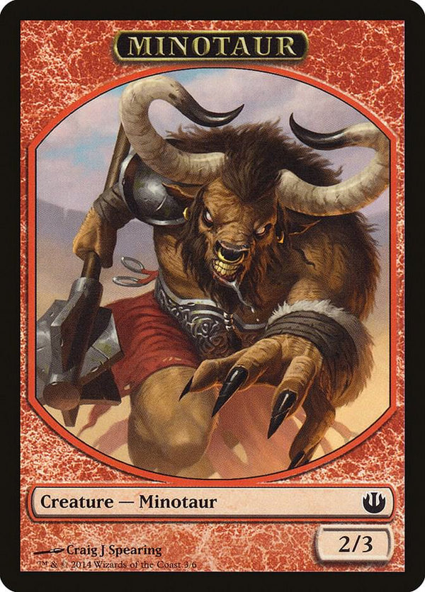 Minotaur Token (3) [Journey into Nyx]