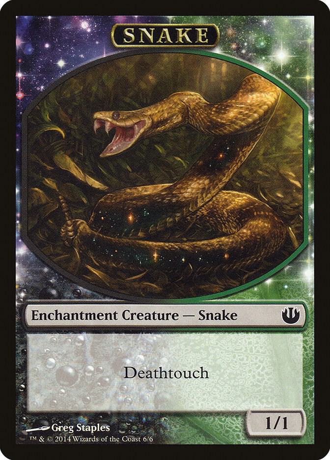 Snake Token (6) [Journey into Nyx]