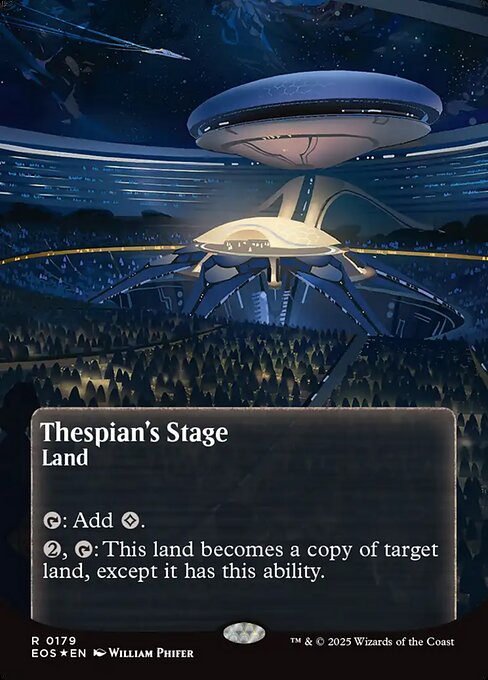 Thespian's Stage (179) [Edge of Eternities: Stellar Sights]