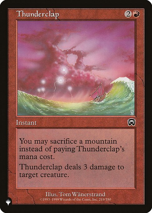 Thunderclap (MMQ-219) [The List]
