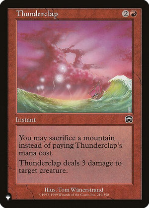 Thunderclap (MMQ-219) [The List]