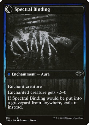 Binding Geist // Spectral Binding (315) [Innistrad: Double Feature] Reverse
