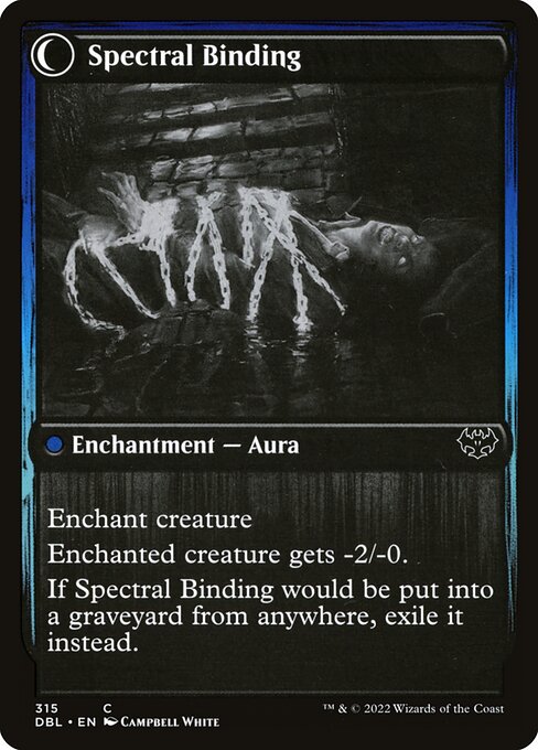 Binding Geist // Spectral Binding (315) [Innistrad: Double Feature] Reverse