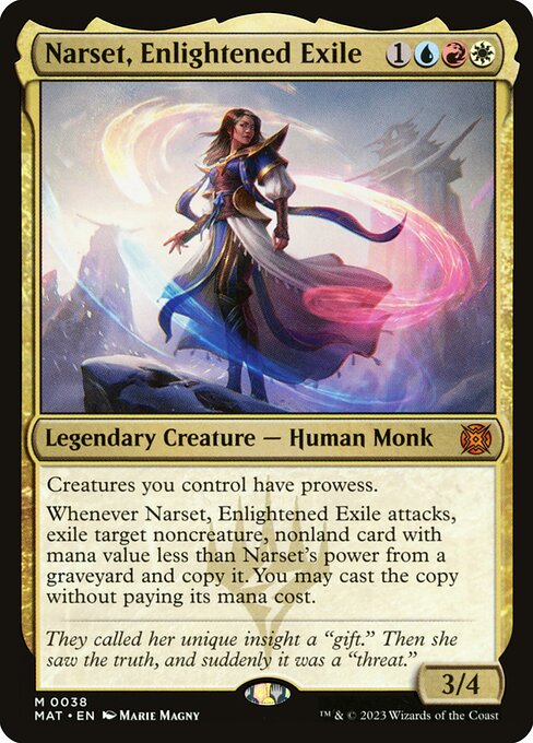 Narset, Enlightened Exile (38) [March of the Machine: The Aftermath]