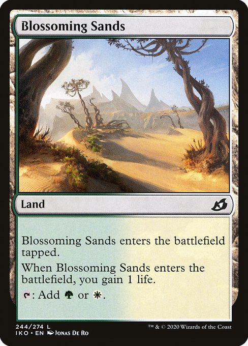 Blossoming Sands (244) [Ikoria: Lair of Behemoths]