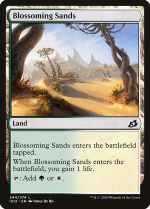 Blossoming Sands (244) [Ikoria: Lair of Behemoths]