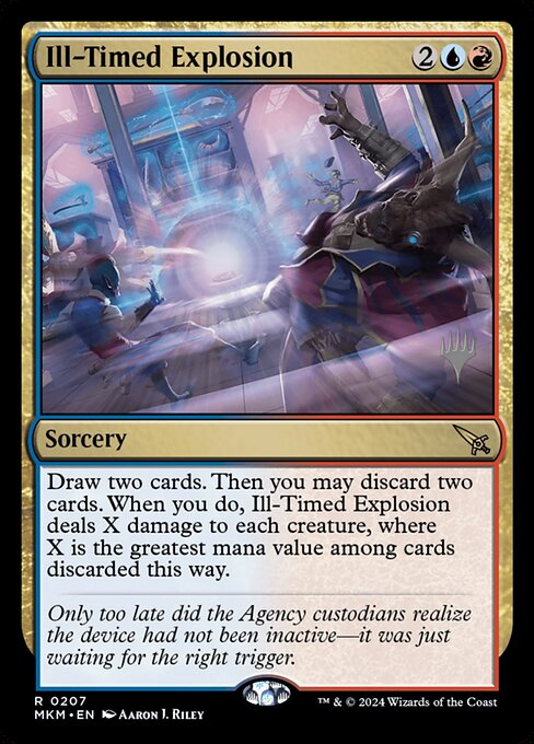 Ill-Timed Explosion (207p) [Murders at Karlov Manor Promos]