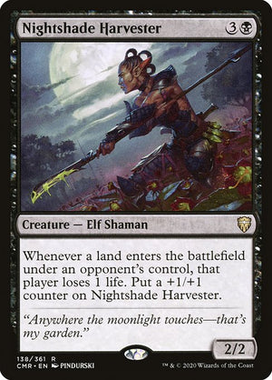 Nightshade Harvester (138) [Commander Legends]