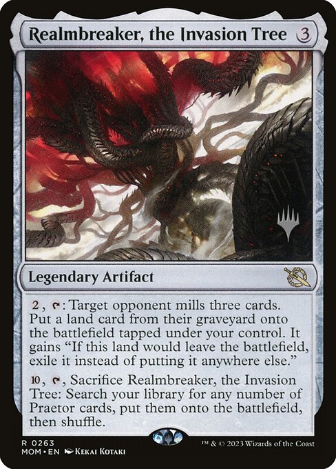 Realmbreaker, the Invasion Tree (263p) [March of the Machine Promos]