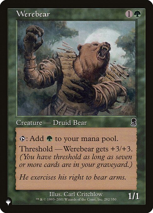 Werebear (ODY-282) [The List]