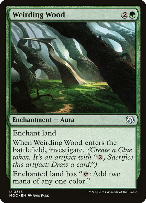 Weirding Wood (315) [March of the Machine Commander]