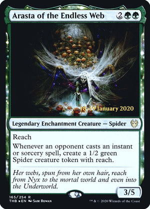 Arasta of the Endless Web (165s) [Theros Beyond Death Promos]