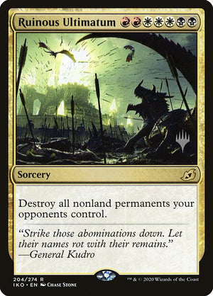 Ruinous Ultimatum (204p) [Ikoria: Lair of Behemoths Promos]