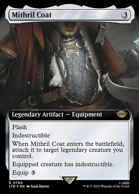 Mithril Coat (790) [The Lord of the Rings: Tales of Middle-earth] [Extended Art]
