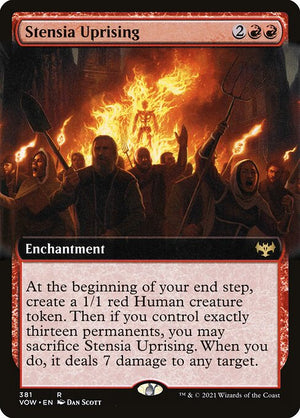 Stensia Uprising (381) [Innistrad: Crimson Vow] [Extended Art]