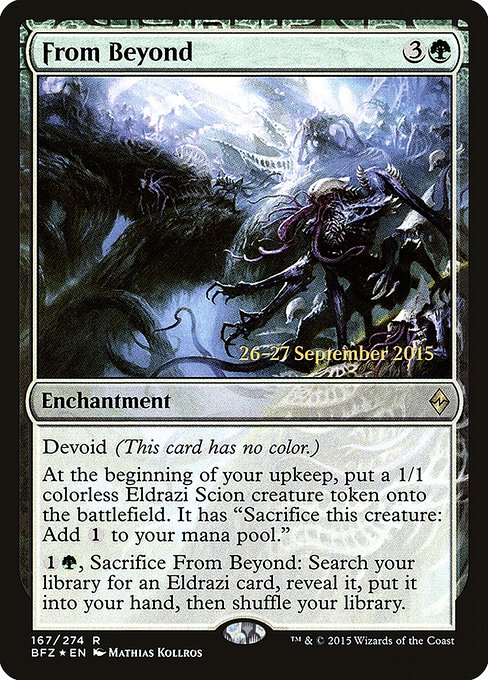 From Beyond (167s) [Battle for Zendikar Promos]