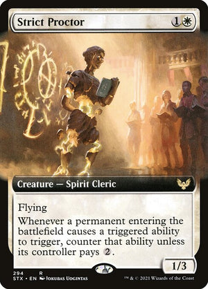 Strict Proctor (294) [Strixhaven: School of Mages] [Extended Art]