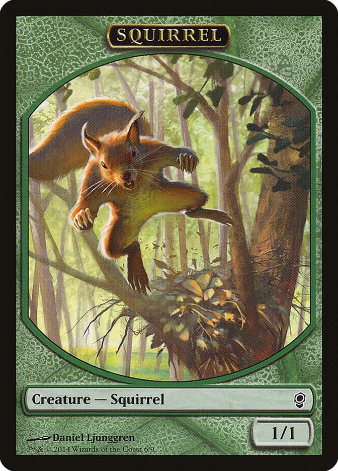 Squirrel Token (6) [Conspiracy]