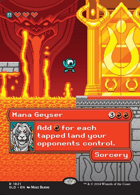 Mana Geyser (1821) [Secret Lair Drop]