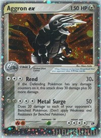 Aggron ex (95/100) [Sandstorm]