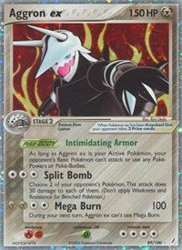 Aggron ex (89/100) [Crystal Guardians]