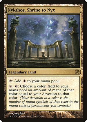 Nykthos, Shrine to Nyx (223) [Theros]