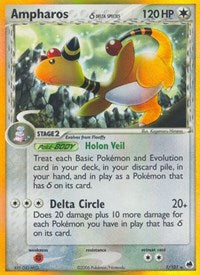 Ampharos (Delta Species) (1/101) [Dragon Frontiers]