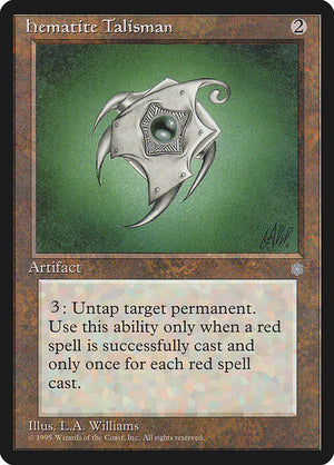 Hematite Talisman (320) [Ice Age]