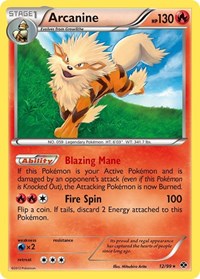 Arcanine (12) (12/99) [Next Destinies]