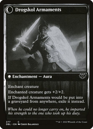 Drogskol Infantry // Drogskol Armaments (277) [Innistrad: Double Feature] Reverse