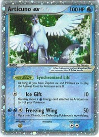 Articuno ex - 032 (EX Collector's Window Tins) (032) [Nintendo Promos]