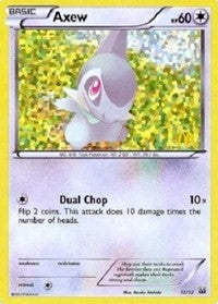 Axew - 12/12 (012/012) [McDonalds Promos 2012]
