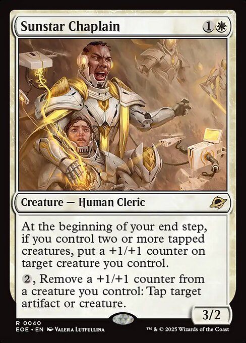 Sunstar Chaplain (40) [Edge of Eternities]