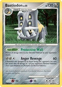 Bastiodon - 21/123 (DP Mysterious Treasures) (021/123) [Deck Exclusives]