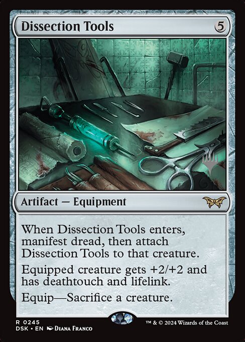 Dissection Tools (245p) [Duskmourn: House of Horror Promos]