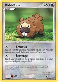 Bidoof (70/130) [Diamond and Pearl]