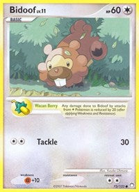 Bidoof (73/123) [Mysterious Treasures]