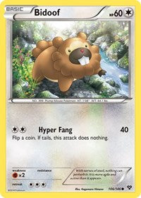Bidoof (106/146) [XY Base Set]