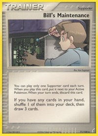 Bill's Maintenance (71/100) [Crystal Guardians]
